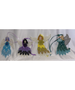 Bookmarks Window Decor Angels FSL Machine Embroidered Hand Crafted 4&quot; -5... - £13.40 GBP