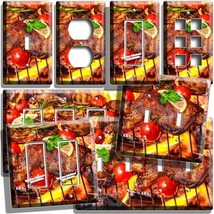 Bbq Grill Chicken Light Switch Outlet Wall Plates Restaurant Bar Cafe Art Decor - £9.58 GBP+