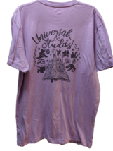 Luckybird clothing Universal Studios Men Women t-shirt XL purple - £11.91 GBP