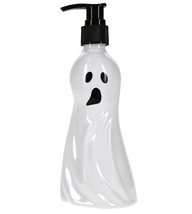 Gothic White Ghost Head SOAP Dispenser Plastic Refillable Filled with Scented-Co - £12.63 GBP