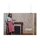Fashion Model Bella Hadid Fendi Campaign Wall Art, Rolled Posters Print - $20.19+