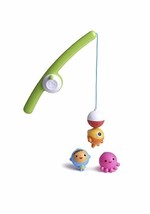 Munchkin Fishin&#39; Magnetic Rod &amp; 3 Under Water Character Bobbers Bath Toy... - $11.95