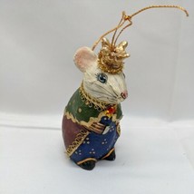 4&quot; Ornate Royal Queen Majesty Mystical Mouse Holiday Christmas Ornament - £11.99 GBP
