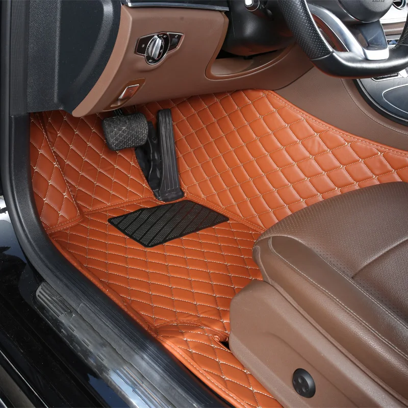 Car Floor Mat For Mitsubishi Outlander Phev 2023 Carpet Diamond Waterproof - £26.69 GBP+
