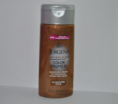 Jergens Natural Glow Color Primer In-Shower Scrub 5.5 Fl oz / 162 ml - $14.99