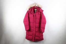 Vintage LL Bean Womens Small Duck Down Insulated Hooded Puffer Parka Jac... - $1,485.72 MXN