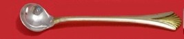 Regecny Shell Gold By Lunt Sterling Silver Mustard Ladle 4 3/4&quot; Custom - $98.01