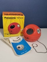 1970&#39;s Panasonic Portable Red Ball Am Transistor Radio Model R-70 Works ... - $148.50