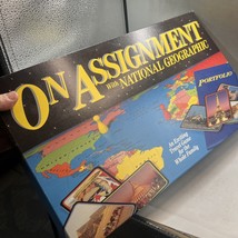 On Assignment with National Geographic Board Game Complete 1990 - $348.57 MXN
