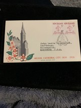 New Zealand Sc. 322 Centenary of Nelson City Cathedral on 1958 FDC - $1.99