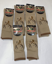 Mossy Oak 12-pk. Men’s Buck Head Dress Crew Socks - Size L (10-13) - Sand - £62.34 GBP
