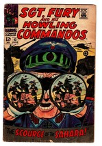 Sgt. Fury And His Howling Commandos #43-comic Book Rommel Cvr? Vg - $18.92