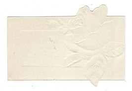 1880s Floral Rose DIE-CUT Victorian Trade Card Dodd Caramels Medina New York - £11.82 GBP