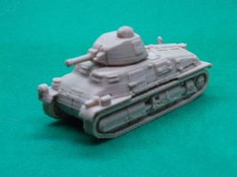 1/72 scale - French Somua S35 medium cavalry tank, World War Two, 3D printed - £4.79 GBP