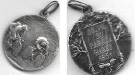Medal Cycling Bike In Silver 800 Grand Premio Italy Easter 1951 - £17.38 GBP