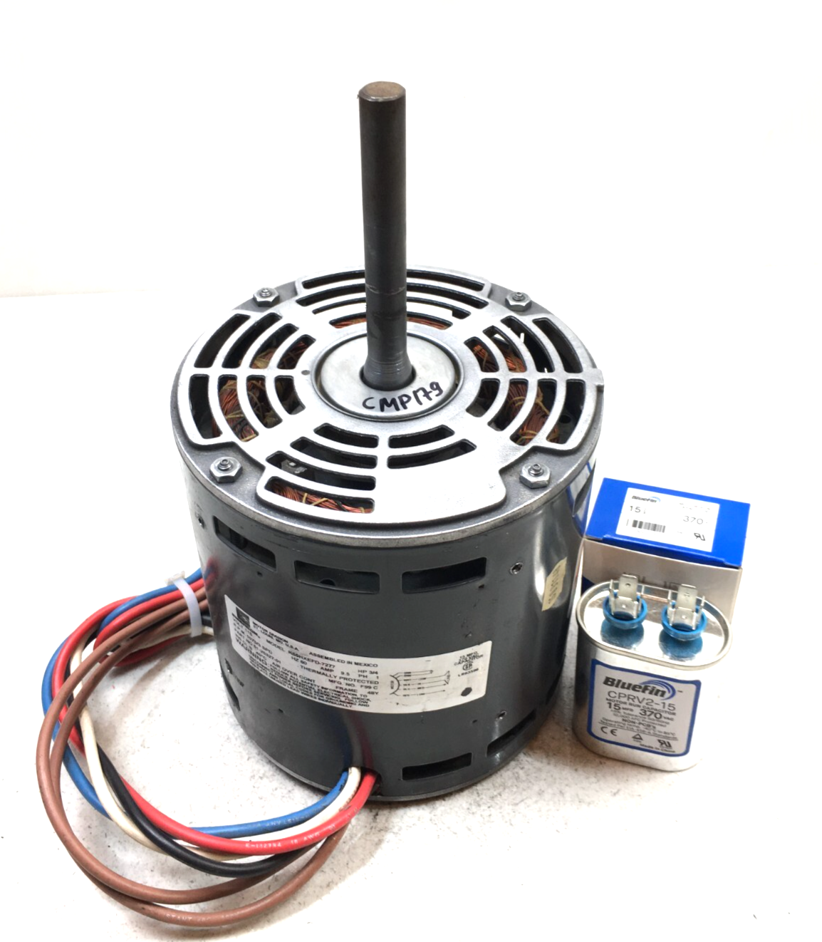 EMERSON K55HXEFD-7277 Blower Motor 51-25327-01 3/4HP 115V RPM 1075/3SPD ... - $110.00
