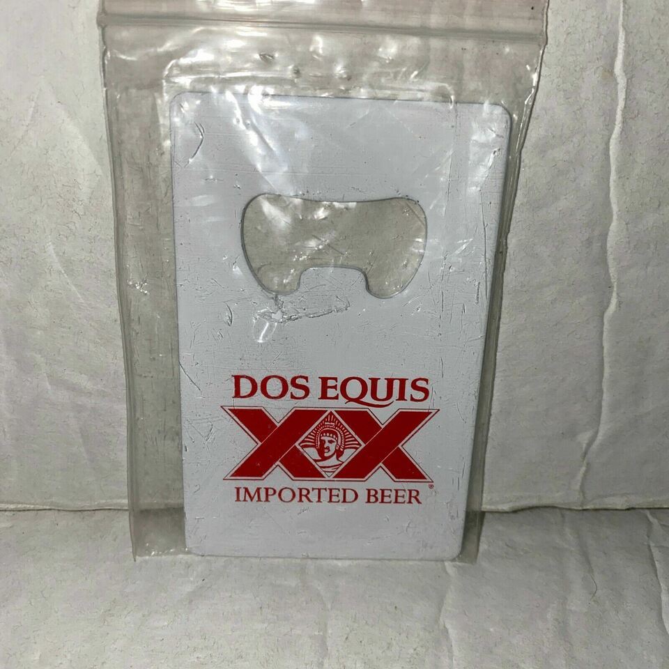 Dos Equis Bottle Opener XX Imported Mexican Beer Logo New - $3.46