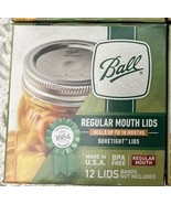 Ball Regular Mouth Canning Lids 3 Boxes of 12 (36 Lids Total) Brand New ... - €10,71 EUR