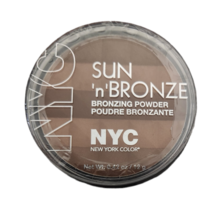 NYC Sun &#39;n&#39; Bronze Bronzing Powder 709 Montauk Bronze New Sealed NOS - $44.50