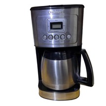 Cuisinart 12 Cup Programmable Thermal Coffeemaker DCC-3400 Stainless Steel - £48.92 GBP