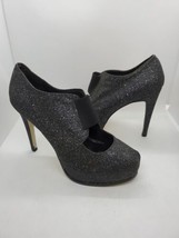 City Streets Black/ Iridescent an Silver Glitter Pumps Size 8.5 Heels - £11.74 GBP