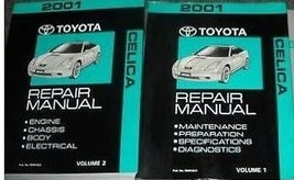 2001 Toyota Celica Service Réparation Atelier Manuel Set OEM - £172.00 GBP