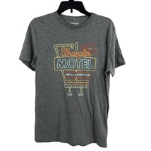 Wrangler Jeans Retro Sign Tee Grey Small  - $11.65