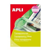 APLI Transparency Film for Laser Printers and Copiers B/20White  - $56.00