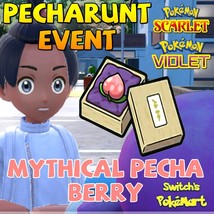 ✨ Shiny Pecharunt The Mythical Pecha Berry Item ✨ Pecharunt Event Unlocked ✨ - £2.12 GBP+