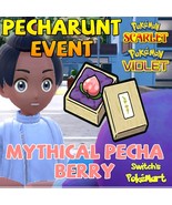 ✨ SHINY PECHARUNT  THE MYTHICAL PECHA BERRY ITEM ✨ PECHARUNT EVENT UNLOC... - £1.54 GBP+