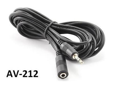 Primary image for 12Ft 3.5Mm Stereo Audio Male To Female Extension Cable/Cord, Av-212