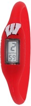 Rumba Time Mujer Niños University Of Wisconsin Rojo Digital Silicona Reloj Small - £11.41 GBP