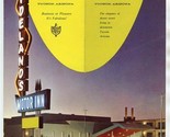 Tidelands Motor Inn Brochure North Stone Avenue Tucson Arizona 1960&#39;s - $27.72