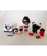 lol surprise doll black Tie lot doll little sister and skunk - £19.34 GBP