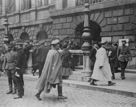 German military headquarters in Antwerp Belgium 1914 World War I 8x10 Photo - $8.81