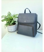 DKNY Bryant black leather crossbody bag gold hardware Pockets - €97,00 EUR