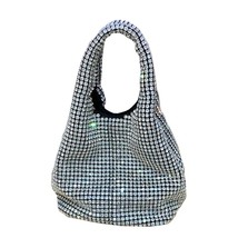  s Basket Bag Stylish Women Handbag Club Prom Shinny Rhinestone  Crossbody Bag E - £76.16 GBP