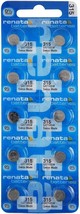 Renata 315 SR716SW Batteries - 1.55V Silver Oxide 315 Watch Battery (10 Count) - £15.17 GBP