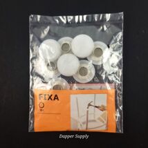IKEA FIXA Floor Protectors with Rivet Clear 8 Pieces - $8.99