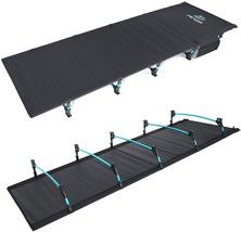 Fe Active Folding Camping Cot - Lightweight, Compact &amp; Portable Camping, Usa - £66.36 GBP