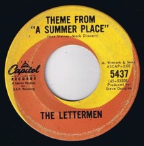 The Lettermen Theme From Summer Place 45 rpm Sealed With A Kiss Canadian... - £3.85 GBP