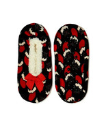 Fuzzy Babba Women&#39;s Velour Slipper Sock, Black/Red One Size Fits Most - $252.96 MXN