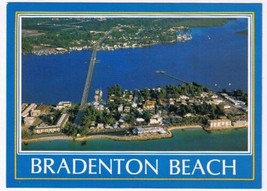 Postcard Bradenton Beach Looking To Cortez Florida - $2.73