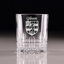Gibson Irish Coat of Arms Perfect Serve Cut Glass Tumbler - Set of 4 - £61.09 GBP