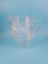 Mikasa Crystal Garden Harvest Frost Heavy Beverage Pitcher Fruit Cherrie... - $278.11 MXN