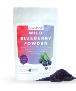 powbab Wild Blueberry Powder: 100% Whole Wild Blueberries (6 oz) Non-GMO... - £29.02 GBP