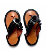 Men&#39;s Handmade Slippers Ghanaian Traditional Leather Slippers Men&#39;s Shoe... - $75.29 CAD+