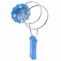 Light Up Magnetic Gyro Spinning Wheel Blue - $27.03