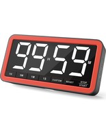 Digital Kitchen Timer With 7.8 Extra Large Display, Magnetic Led Timer W... - £43.90 GBP