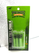 Primos Box Call Chalk &quot;Green&quot; 3 Stick Pack &amp; Case #628 Turkey Hunting Accessory - $7.95